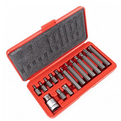 Trusa profesionala de scule 15 piese Biti Torx H10 Trusa profesionala de scule 15 piese Biti Torx H10