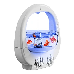 Umidificator Y11 cu antigravitatie 3 in 1 pentru birou cu difuzor Bluetooth