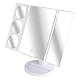 Oglinda Tripla Cosmetica Iluminata LED Marire 1x / 3x / 5x / 10x Rotatie 180 grade Oglinda Tripla Cosmetica Iluminata LED Marire 1x / 3x / 5x / 10x Rotatie 180 grade