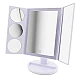 Oglinda Tripla Cosmetica Iluminata LED Marire 1x / 3x / 5x / 10x Rotatie 180 grade Oglinda Tripla Cosmetica Iluminata LED Marire 1x / 3x / 5x / 10x Rotatie 180 grade