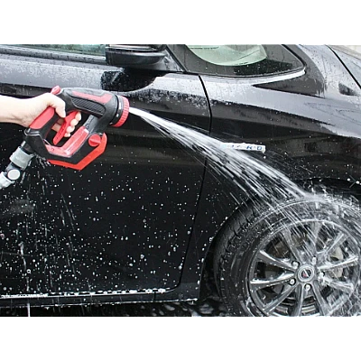 Pistol de spalat auto cu presiune rezervor pentru spuma 8 moduri de functionare Pistol de spalat auto cu presiune rezervor pentru spuma 8 moduri de functionare