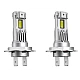 Set 2 becuri auto LED FQ5 H7 cu ventilator 12V putere 180W culoare 6000K 2 SMD 10000LM/bec Set 2 becuri auto LED FQ5 H7 cu ventilator 12V putere 180W culoare 6000K 2 SMD 10000LM/bec