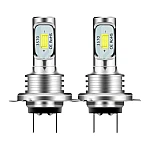 Set 2 becuri auto LED H7 3570 7000LM 2SMD temperatura culoare 6000K putere 80W