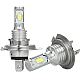 Set 2 becuri auto LED H7 3570 7000LM 2SMD temperatura culoare 6000K putere 80W Set 2 becuri auto LED H7 3570 7000LM 2SMD temperatura culoare 6000K putere 80W