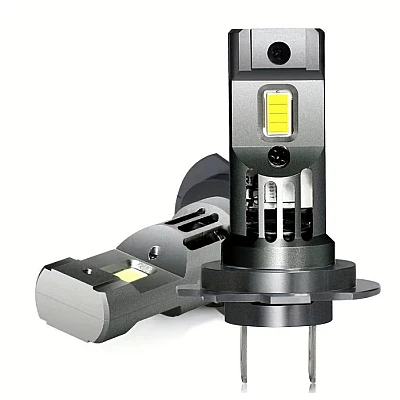 Set 2 becuri LED H7 cu ventilator 60W/set 12V Set 2 becuri LED H7 cu ventilator 60W/set 12V