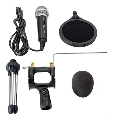 Microfon Profesional de inregistrare vocala si Karaoke pentru Studio WG 500II Microfon Profesional de inregistrare vocala si Karaoke pentru Studio WG 500II