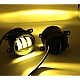 Set 2 proiectoare ceata cu DRL Angel Eyes 89 milimetri 3.5” cu 3 functii alb cu semnal galben Set 2 proiectoare ceata cu DRL Angel Eyes 89 milimetri 3.5” cu 3 functii alb cu semnal galben