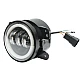 Set 2 proiectoare ceata cu DRL Angel Eyes 89 milimetri 3.5” cu 3 functii alb cu semnal galben Set 2 proiectoare ceata cu DRL Angel Eyes 89 milimetri 3.5” cu 3 functii alb cu semnal galben