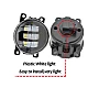 Set 2 proiectoare ceata LED Dacia Renault Nissan lumina alb + galben Set 2 proiectoare ceata LED Dacia Renault Nissan lumina alb + galben
