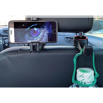 Suport Auto Pentru Telefon Cu Prindere Pe Tetiera G02 Suport Auto Pentru Telefon Cu Prindere Pe Tetiera G02