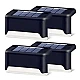 Set 4 lampi solare pentru trepte cu lumina calda Set 4 lampi solare pentru trepte cu lumina calda
