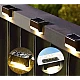 Set 4 lampi solare pentru trepte cu lumina calda Set 4 lampi solare pentru trepte cu lumina calda