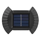 Set 4 lampi solare exterioare pentru perete iluminare sus/jos 8 LED