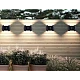 Set 4 lampi solare exterioare pentru perete iluminare sus/jos 8 LED Set 4 lampi solare exterioare pentru perete iluminare sus/jos 8 LED