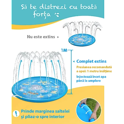 Jucarie gonflabila Fantana arteziana pentru copii Jucarie gonflabila Fantana arteziana pentru copii