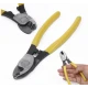 Cleste de taiat cabluri Galben de 200 mm