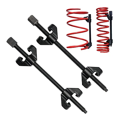 Set 2 Prese pentru demontare arcuri suspensie auto lungime 380mm Set 2 Prese pentru demontare arcuri suspensie auto lungime 380mm