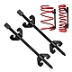 Set 2 Prese pentru demontare arcuri suspensie auto lungime 380mm Set 2 Prese pentru demontare arcuri suspensie auto lungime 380mm