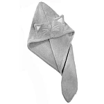 Prosop de baie pentru copii tip Turban din microfriba pentru uscarea parului model pisicuta