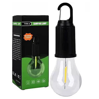 Bec portabil NY 01 pentru camping cu incarcare USB Bec portabil NY 01 pentru camping cu incarcare USB
