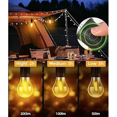 Bec portabil NY 01 pentru camping cu incarcare USB Bec portabil NY 01 pentru camping cu incarcare USB