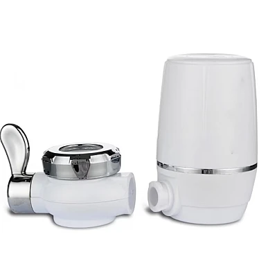 Filtru purificator pentru apa montabil pe robinet antibacterian Filtru purificator pentru apa montabil pe robinet antibacterian