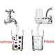 Filtru purificator pentru apa montabil pe robinet antibacterian Filtru purificator pentru apa montabil pe robinet antibacterian