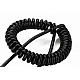 Cablu de date USB la USB type C spiralat negru