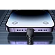 Cablu de date USB la iPhone Lightning spiralat negru Cablu de date USB la iPhone Lightning spiralat negru