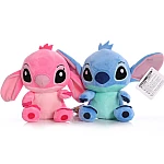 Set 2 Jucarii de Plus Stitch si Angel de 20 cm