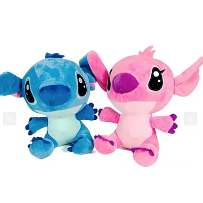 Set 2 Jucarii de Plus Stitch si Angel de 20 cm Set 2 Jucarii de Plus Stitch si Angel de 20 cm