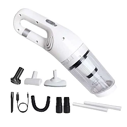 Aspirator ALB de mana JB-168 portabil silentios aspiratie puternica cu Usb 120W Alb
