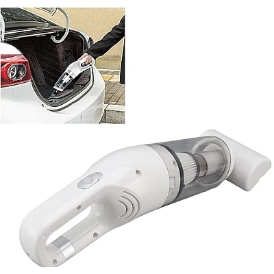 Aspirator ALB de mana JB-168 portabil silentios aspiratie puternica cu Usb 120W Alb Aspirator ALB de mana JB-168 portabil silentios aspiratie puternica cu Usb 120W Alb