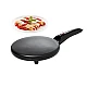 Tigaia electrica pentru clatite 20 cm NEAGRA Tigaia electrica pentru clatite 20 cm NEAGRA