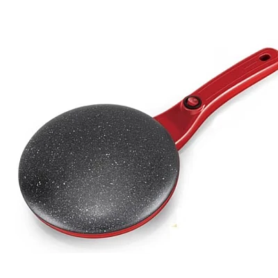 Tigaia electrica pentru clatite 20 cm ROSIE Tigaia electrica pentru clatite 20 cm ROSIE