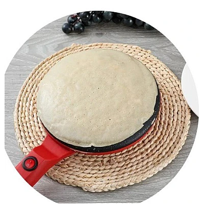 Tigaia electrica pentru clatite 20 cm ROSIE Tigaia electrica pentru clatite 20 cm ROSIE