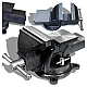 Menghina de Banc Rotativa cu Nicovala 125mm Fonta Negru Menghina de Banc Rotativa cu Nicovala 125mm Fonta Negru