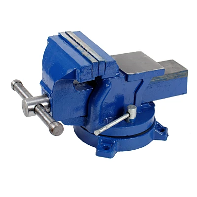 Menghina de banc cu deschidere 100 mm si baza rotativa Menghina de banc cu deschidere 100 mm si baza rotativa