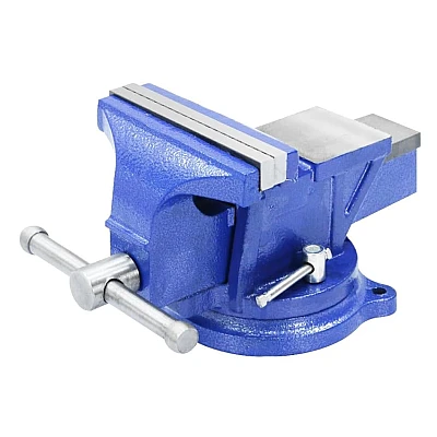 Menghina de banc cu deschidere 100 mm si baza rotativa Menghina de banc cu deschidere 100 mm si baza rotativa