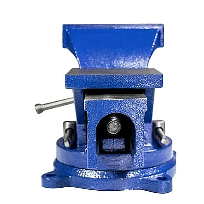 Menghina de banc cu deschidere 100 mm si baza rotativa Menghina de banc cu deschidere 100 mm si baza rotativa