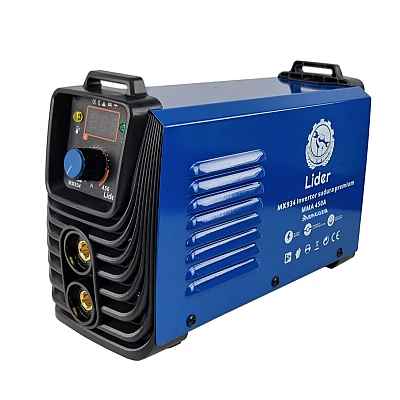 Aparat de sudura MX934 tip invertor LIDER MMA450A de 450Ah cablu electrod 3 metri afisaj electronic protectie supraincalzire Aparat de sudura MX934 tip invertor LIDER MMA450A de 450Ah cablu electrod 3 metri afisaj electronic protectie supraincalzire