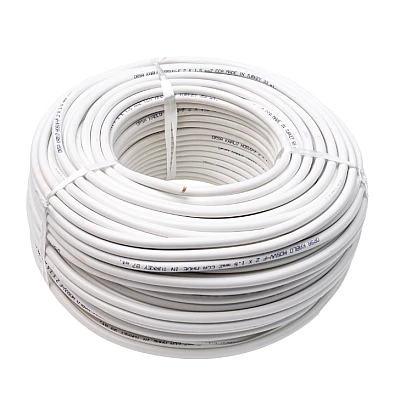 Cablu electric simplu 2 x 2.5N rola 100m Cablu electric simplu 2 x 2.5N rola 100m