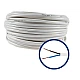 Cablu electric simplu 2 x 2.5N rola 100m Cablu electric simplu 2 x 2.5N rola 100m