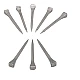 Caiele pentru potcovit RIFLE tip E7 cutie 250 buc Caiele pentru potcovit RIFLE tip E7 cutie 250 buc