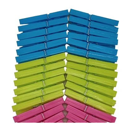 Set 144 Clesti din plastic pentru rufe cu clips BMX Set 144 Clesti din plastic pentru rufe cu clips BMX