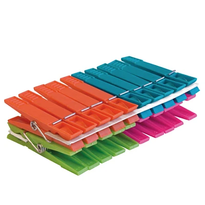 Set 144 Clesti din plastic pentru rufe cu clips BMX Set 144 Clesti din plastic pentru rufe cu clips BMX