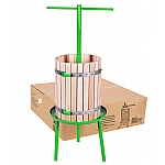 Teasc / presa din lemn pentru zdrobit struguri fructe 40 L Lider Premium MX954