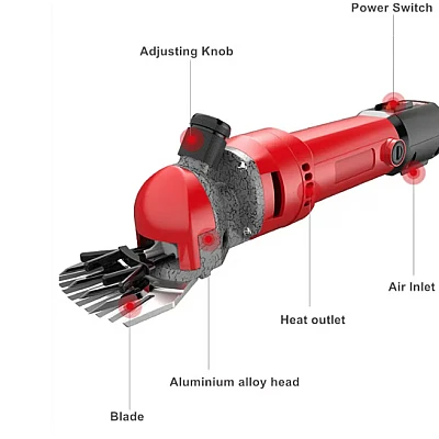 Foarfeca electrica 009 pentru lana 6 viteze 1000w Foarfeca electrica 009 pentru lana 6 viteze 1000w
