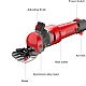 Foarfeca electrica 009 pentru lana 6 viteze 1000w Foarfeca electrica 009 pentru lana 6 viteze 1000w