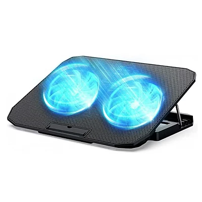 Cooler laptop Q SR03 silentios cu 2 ventilatoare USB negru Cooler laptop Q SR03 silentios cu 2 ventilatoare USB negru